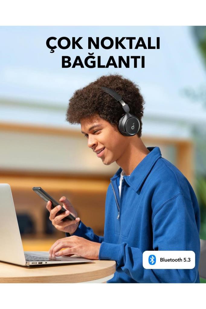 Anker SoundCore H30i Siyah Kulak Üstü Bluetooth Kulaklık Teşhir