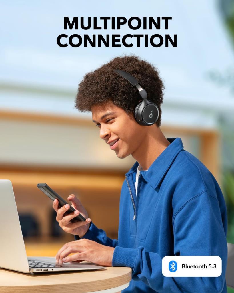 Anker SoundCore H30i Siyah Kulak Üstü Bluetooth Kulaklık - OUTLET