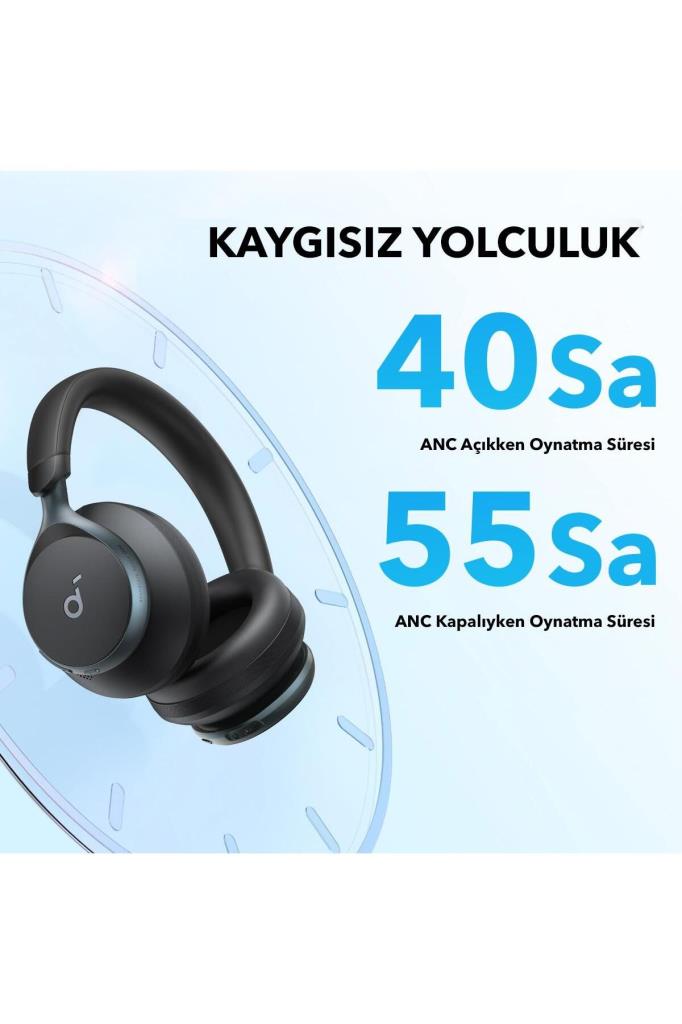 Anker SoundCore Space One ANC Siyah Kulak Üstü Bluetooth Kulaklık Teşhir
