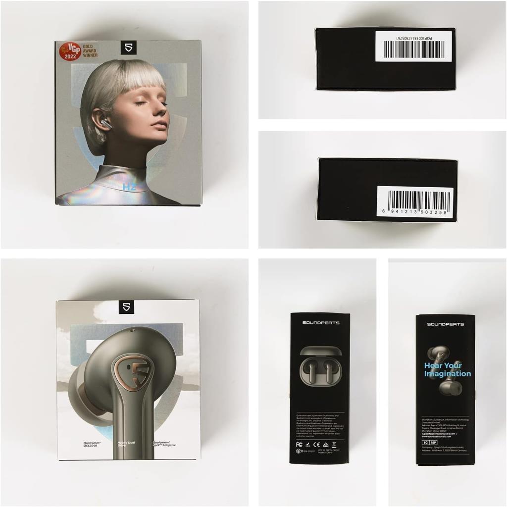 Soundpeats H2 Hybrid Dual Driver TWS Kulak İçi Bluetooth Kulaklık Teşhir