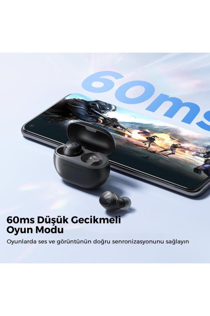 SoundPEATS Mini HS Çift Cihaz Destekli ANC 5.3 Bluetooth Kulaklık - TEŞHİR