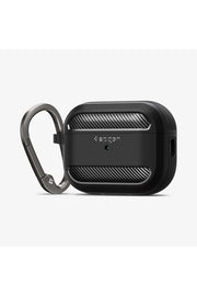 Spigen AirPods Pro (2.Nesil) Kılıf, Spigen Rugged Armor Matte Black Outlet