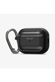 Spigen AirPods Pro (2. nesil) Kılıf Rugged Armor Matte Black - ACS05482