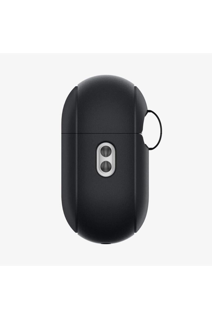 Spigen AirPods Pro (2.Nesil) Kılıf, Spigen Silicone Fit + Strap (Askı İpi) Black Outlet