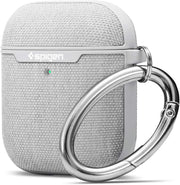 Spigen Apple AirPods 2/1 Nesil Uyumlu Kılıf Urban Fit Dokuma Gray