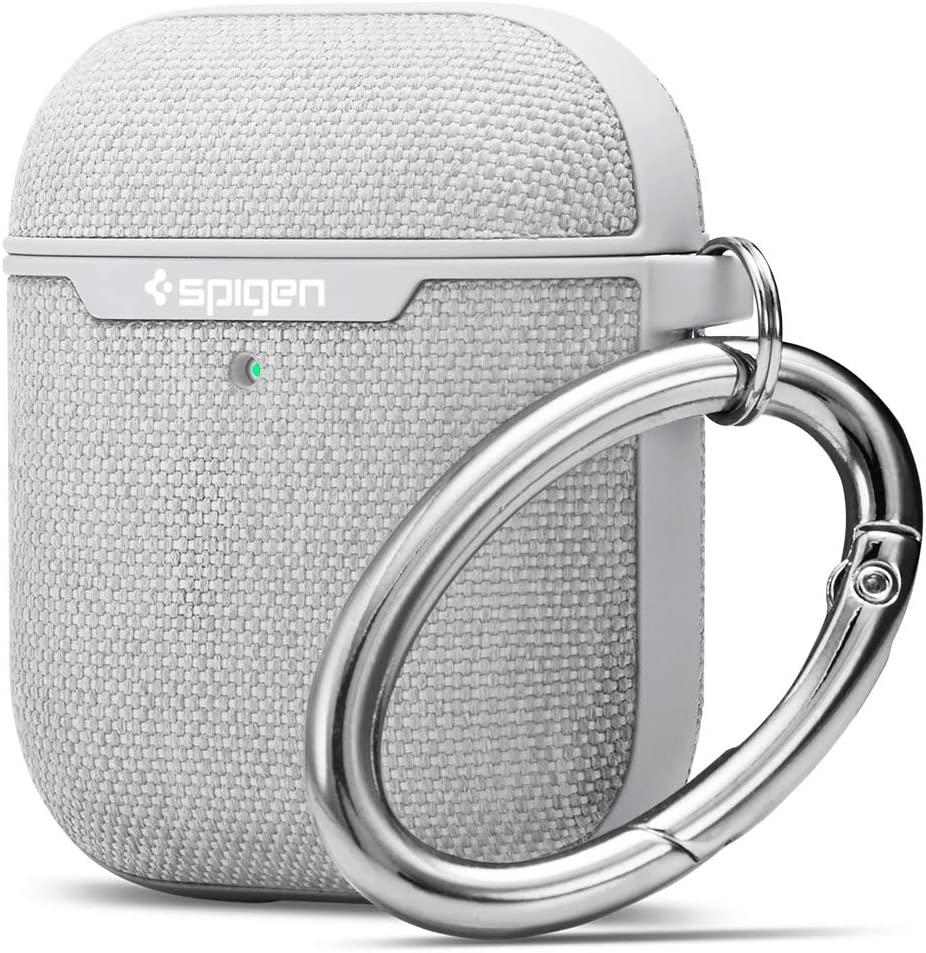Spigen Apple AirPods 2/1 Nesil Uyumlu Kılıf Urban Fit Dokuma Gray