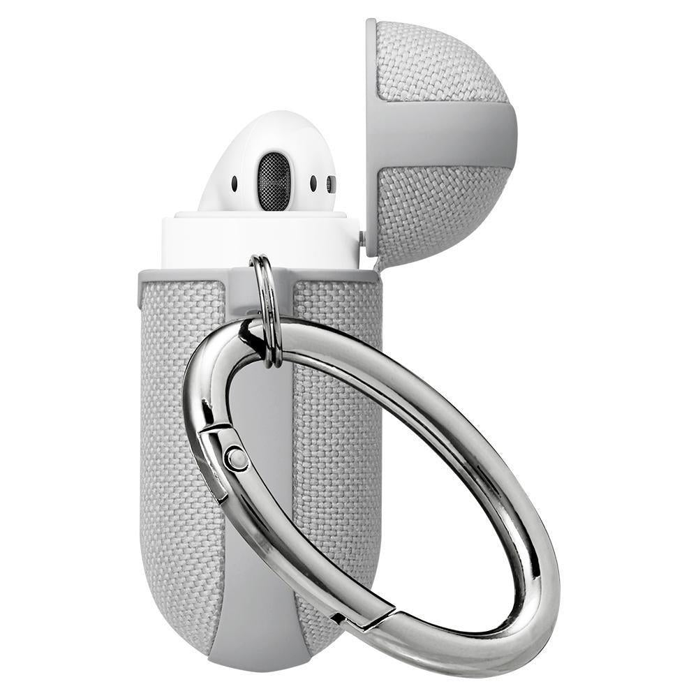 Spigen Apple AirPods 2/1 Nesil Uyumlu Kılıf Urban Fit Dokuma Gray