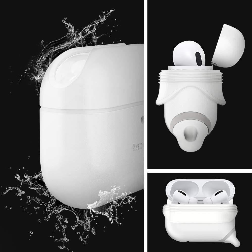 Spigen AirPods Pro / AirPods Pro 2. Nesil Kılıf, Spigen Slim Armor IP IP67 Sertifikalı Suya Dayanıklı White - OUTLET