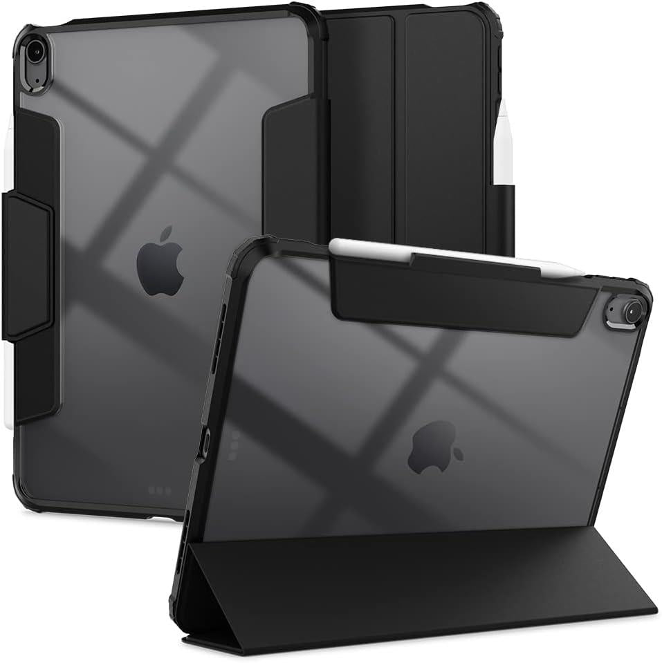 Spigen iPad Air 11'' M4 (2026)/M3 (2025)/M2 (2024)/Air 10.9'' (2022/2020) ile Uyumlu Kılıf Ultra Hybrid Pro Black - OUTLET