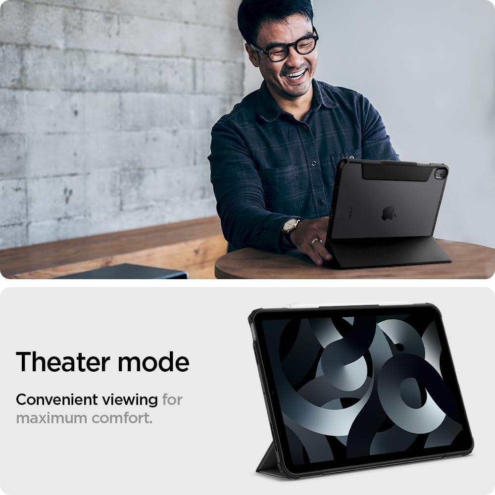 Spigen iPad Air 11'' M4 (2026)/M3 (2025)/M2 (2024)/Air 10.9'' (2022/2020) ile Uyumlu Kılıf Ultra Hybrid Pro Black - OUTLET