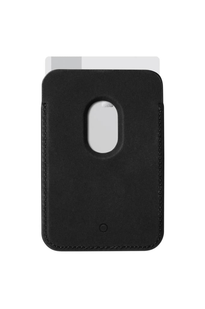 Spigen Apple MagSafe iPhone 15 / iPhone 14 / iPhone 13 / iPhone 12 Serisi için 3 Kart Hazneli Cüzdan Valentinus Black - TEŞHİR