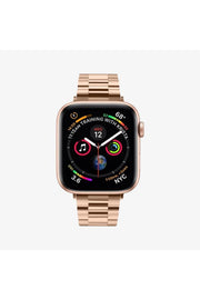 Spigen Apple Watch 42mm Seri 10 - 41mm Seri 9/8/7 - 40mm Seri SE2/SE/6/5/4 Kordon Kayış Band Modern Fit Rose Gold Outlet