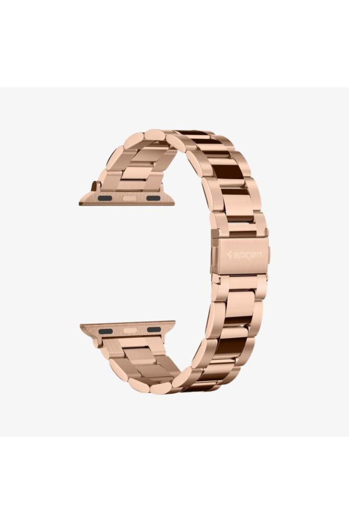 Spigen Apple Watch 42mm Seri 10 - 41mm Seri 9/8/7 - 40mm Seri SE2/SE/6/5/4 Kordon Kayış Band Modern Fit Rose Gold Outlet