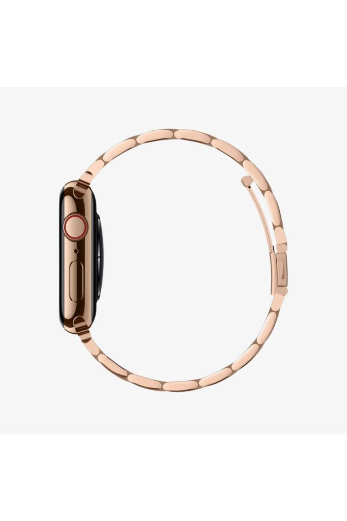 Spigen Apple Watch 42mm Seri 10 - 41mm Seri 9/8/7 - 40mm Seri SE2/SE/6/5/4 Kordon Kayış Band Modern Fit Rose Gold Outlet