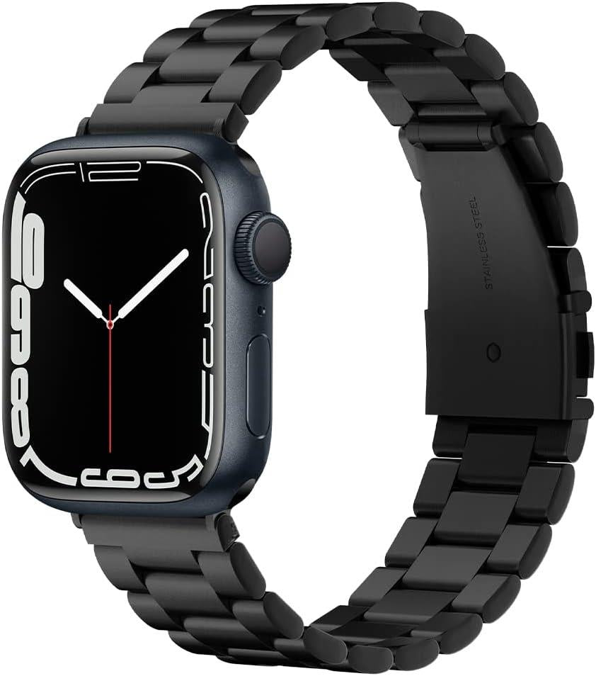 Spigen Apple Watch 44mm / 42mm (Seri 1/2/3/4/5/6/SE ile Uyumlu) Kayış Modern Fit Black - 062MP25403 Outlet