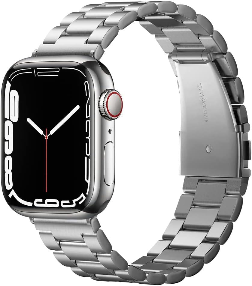 Spigen Apple Watch 44mm / 42mm (Seri 1/2/3/4/5/6/SE ile Uyumlu) Kayış Modern Fit Silver - 062MP25404 Teşhir