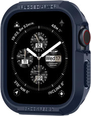 Spigen Apple Watch 45mm/44mm (Seri 9/8/SE2/7/6/SE/5/4) Kılıf Rugged Armor Navy Blue - ACS02224