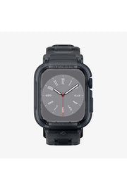 Spigen Apple Watch 45mm (Seri 9/8/7) Kılıf & Kordon Kayış Liquid Crystal Pro Space Crystal - ACS04173 Teşhir