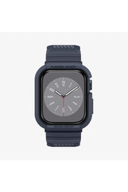 Apple Watch Seri (45mm / 44mm) Kılıf, Spigen Rugged Armor Pro Charcoal Gray Outlet