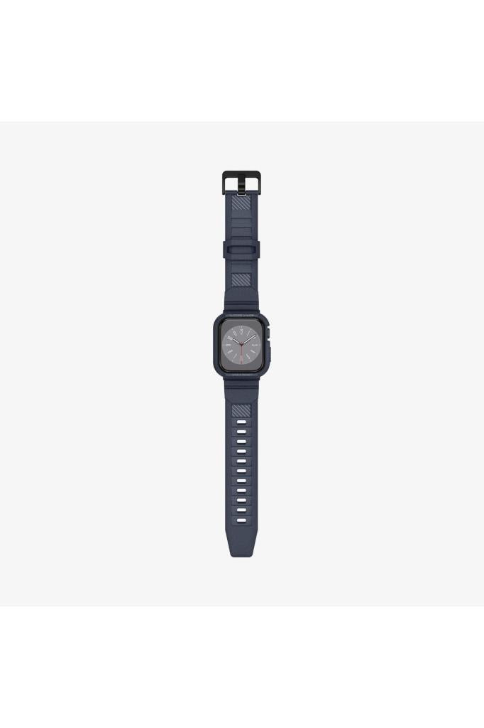 Apple Watch Seri (45mm / 44mm) Kılıf, Spigen Rugged Armor Pro Charcoal Gray Outlet