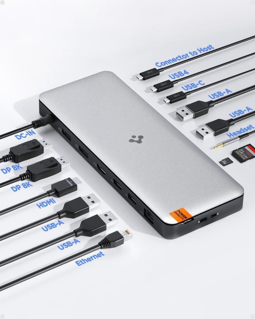 Spigen ArcDockPro ACA06518 Laptop Docking Station - TEŞHİR