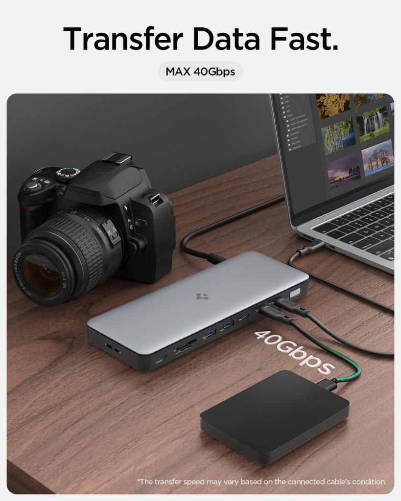 Spigen ArcDockPro ACA06518 Laptop Docking Station - TEŞHİR