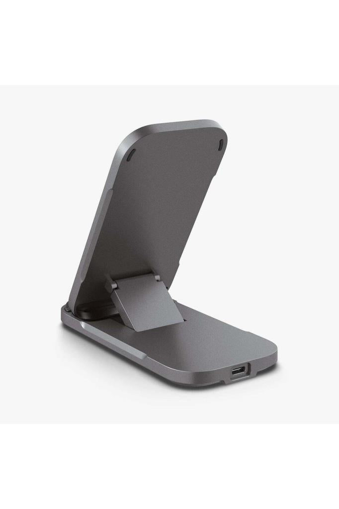 Spigen ArcField Stand Flex PF2201 3in1 Kablosuz Hızlı Şarj Aleti