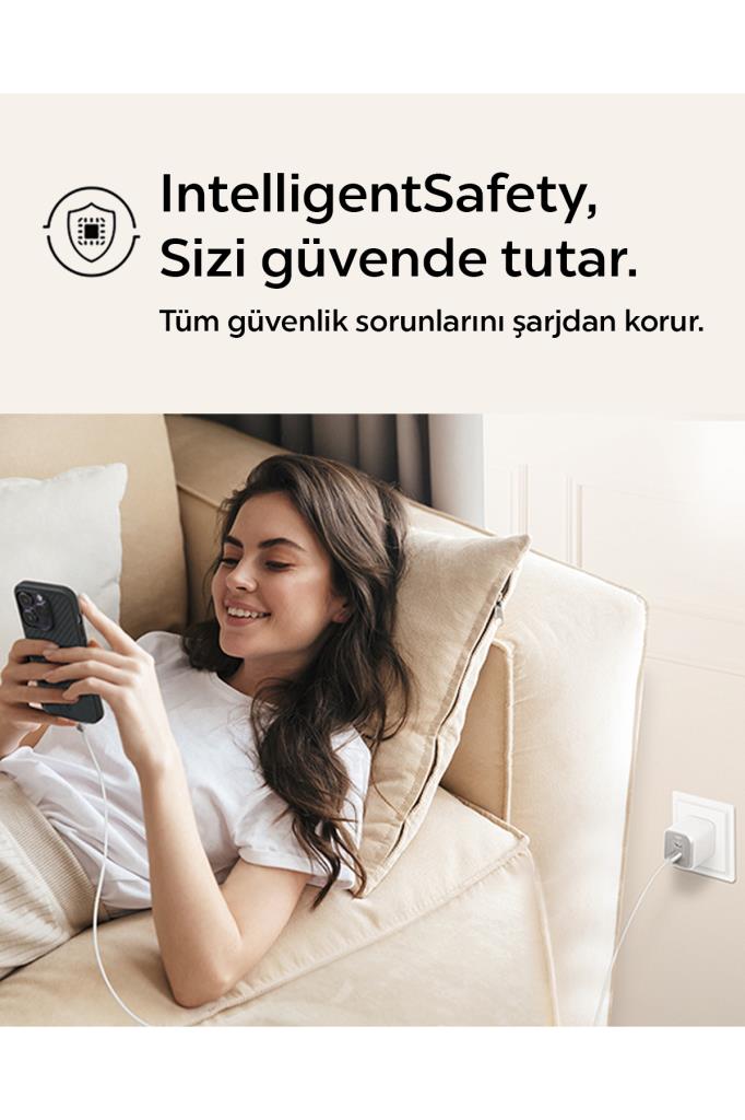 Spigen 65W USB-C Hızlı Şarj Aleti + 2m Şarj Kablo Samsung PPS 2.0 GaN Super Hızlı Type-C Black - ACH05475 Outlet