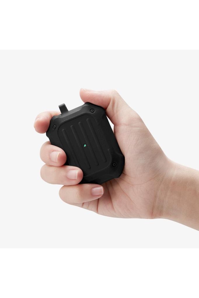 Spigen AirPods Pro (1. nesil) Kılıf Tough Armor Black - ASD00537 Outlet