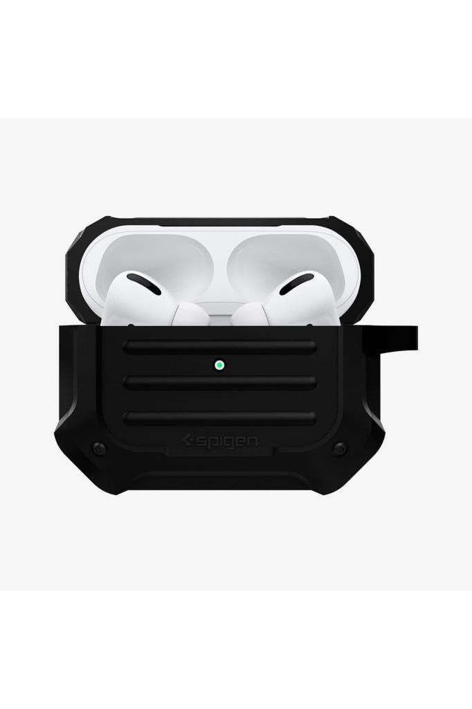 Spigen AirPods Pro (1. nesil) Kılıf Tough Armor Black - ASD00537 Outlet