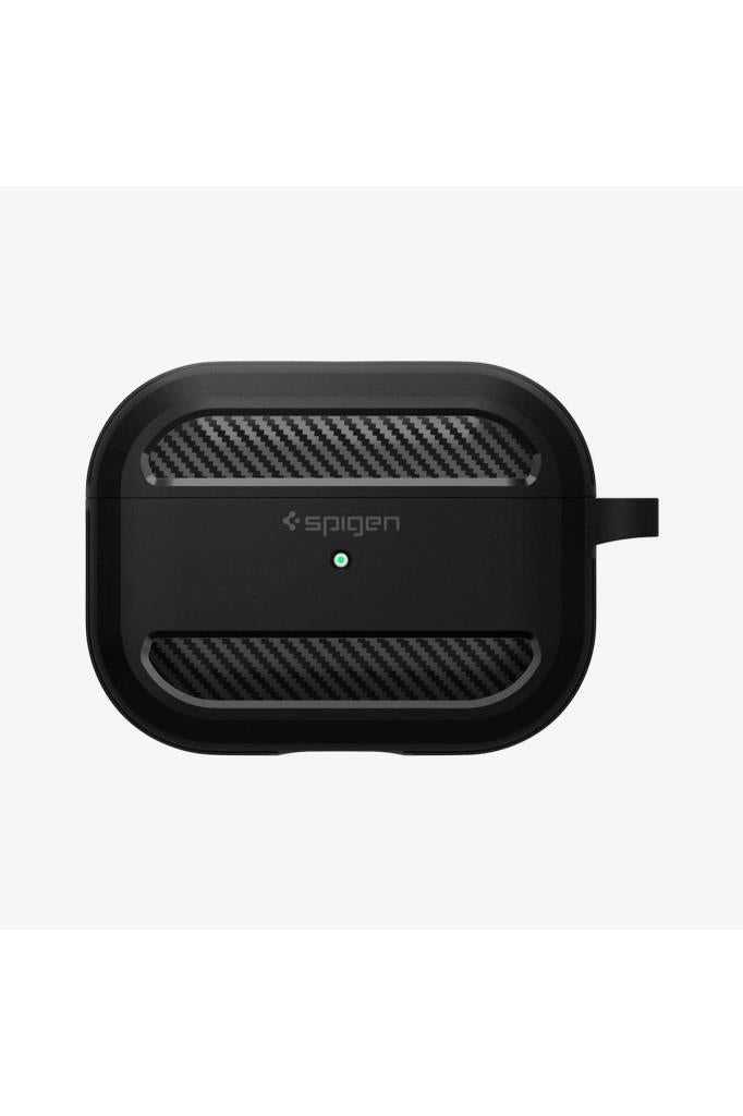 Spigen AirPods Pro Kulaklık Kılıf, Spigen Rugged Armor Matte Black Teşhir