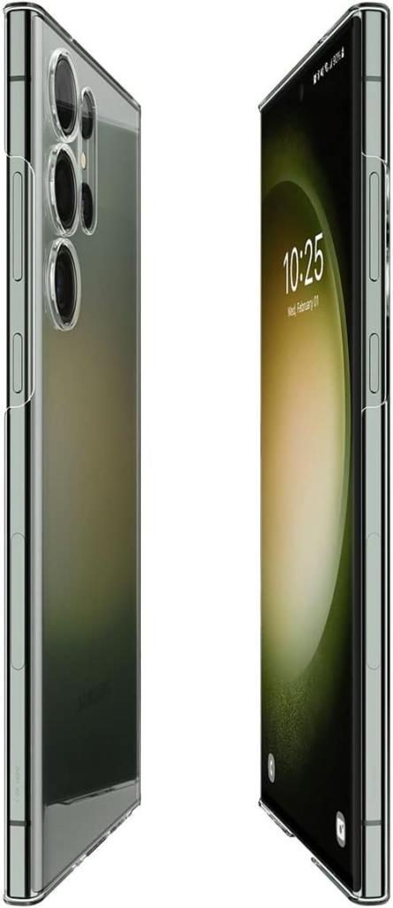 Spigen Samsung Galaxy S23 Ultra Kılıf AirSkin Crystal Clear Şeffaf – ACS05635 - TEŞHİR