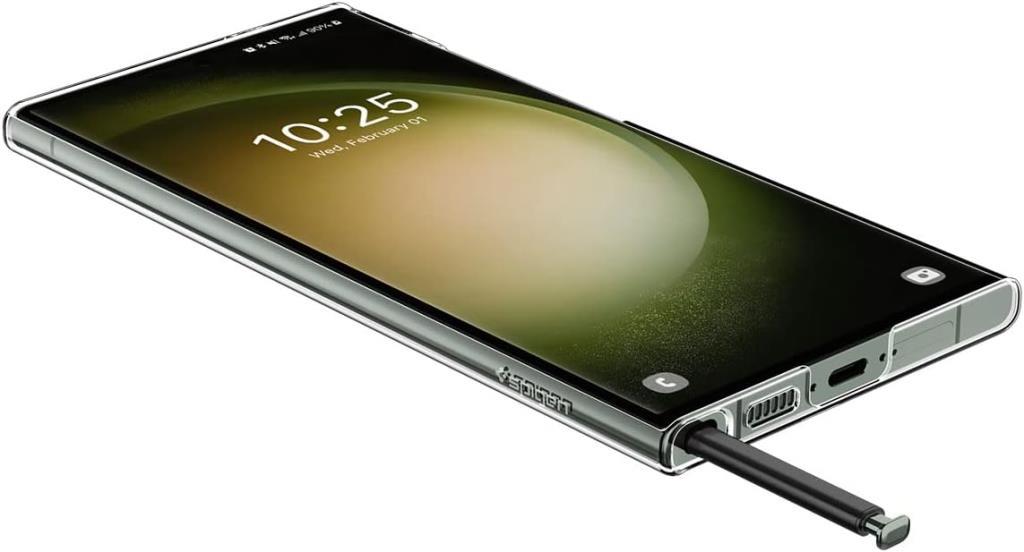 Spigen Samsung Galaxy S23 Ultra Kılıf AirSkin Crystal Clear Şeffaf – ACS05635 - TEŞHİR