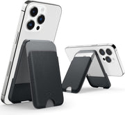 Caseology iPhone 15 / iPhone 14 / iPhone 13 / iPhone 12 Serisi için Stand / Cüzdan Nano Pop (MagSafe Uyumlu Black Sesame Outlet
