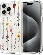 Spigen Ciel by Cyrill Apple iPhone 15 Pro Kılıf Cecile Flower Garden - ACS06760-OUTLET