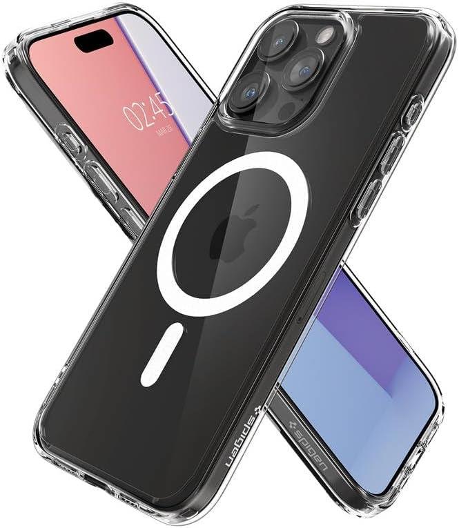 Spigen Crystal Hybrid MagSafe Kılıf iPhone 15 Pro (kristal berraklığında)