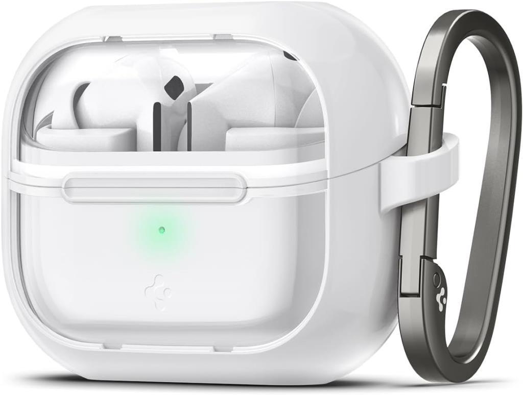 Spigen Galaxy Buds 3 Pro / Buds 3 Uyumlu Ultra Hybrid Jet White Beyaz Kılıf ACS08431 - Outlet