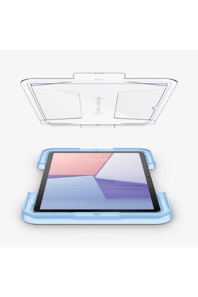 Spigen Galaxy Tab S10 FE / Tab S9 FE Cam Ekran Koruyucu Kolay Kurulum GLAS.tR EZ Fit Slim HD - OUTLET