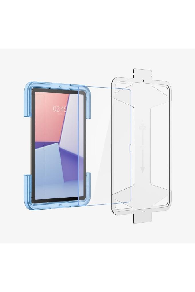 Spigen Galaxy Tab S10 FE / Tab S9 FE Cam Ekran Koruyucu Kolay Kurulum GLAS.tR EZ Fit Slim HD - OUTLET