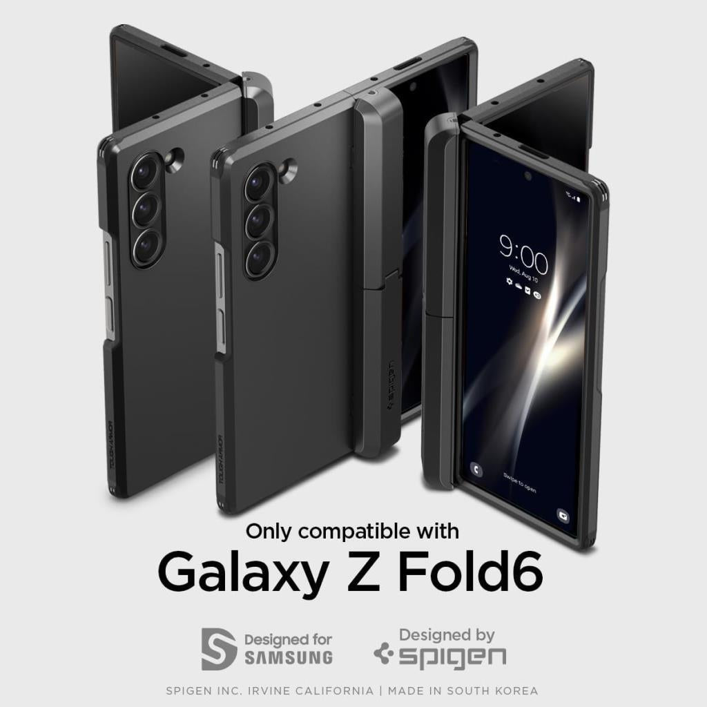 Spigen Tough Armor Pro P Case for Galaxy Z Fold 6 – Black - TEŞHİR