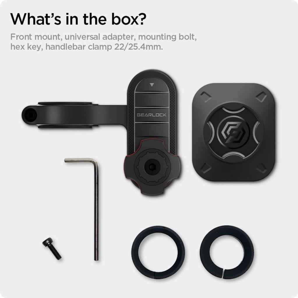 Spigen GearLock MF100 Out Front Aerodinamik Bisiklet Telefon Tutucu Siyah – 000MP25056 - OUTLET