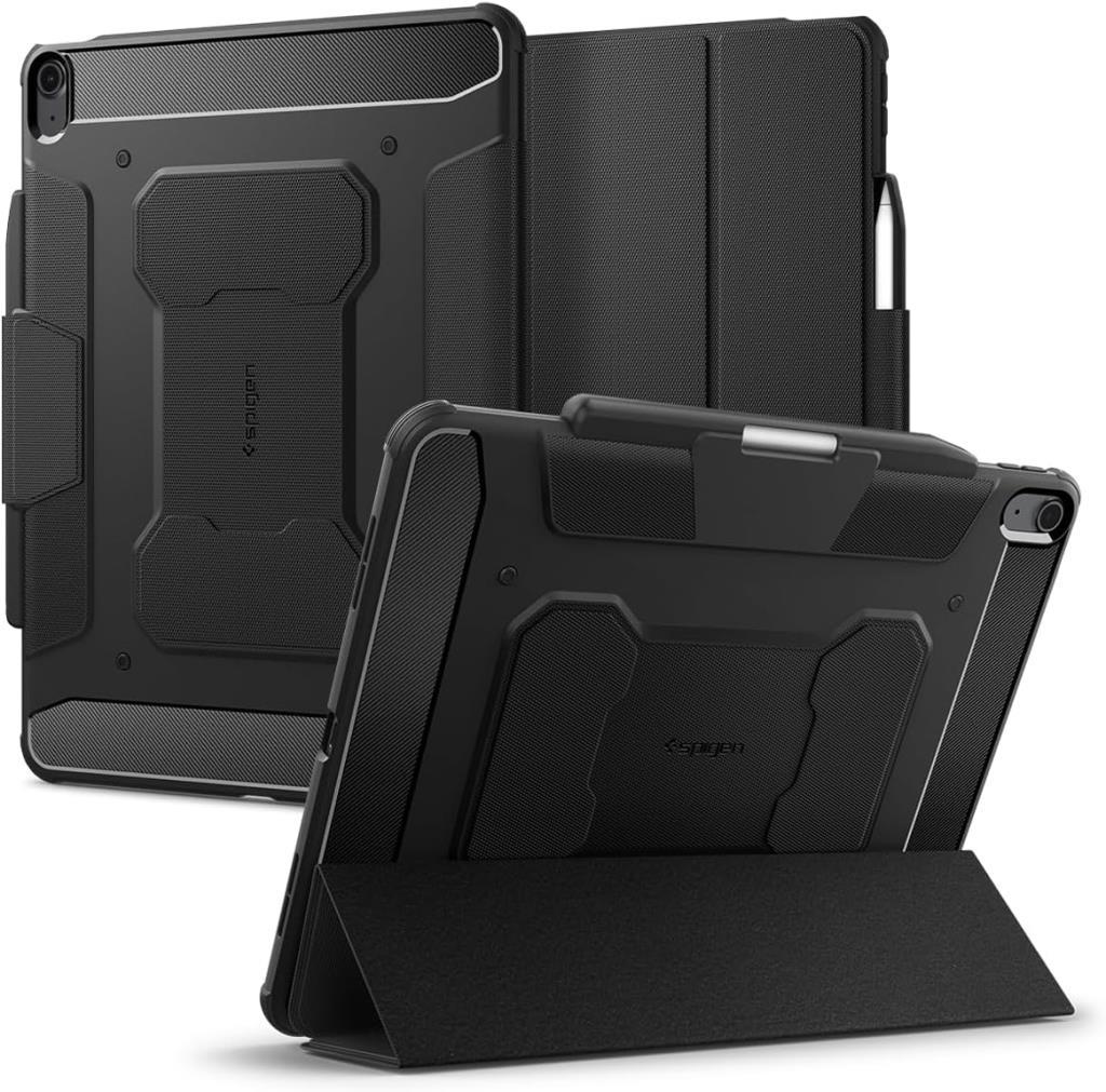 Spigen iPad Air 13'' M3 (2025) / M2 (2024) Kılıf Rugged Armor Pro Black - Teşhir
