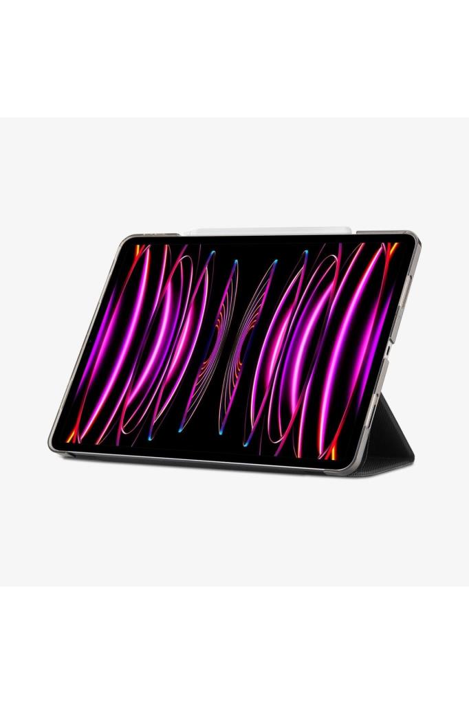 Spigen iPad Pro 11" (2022 / 2021) Kılıf Liquid Air Folio Black - OUTLET