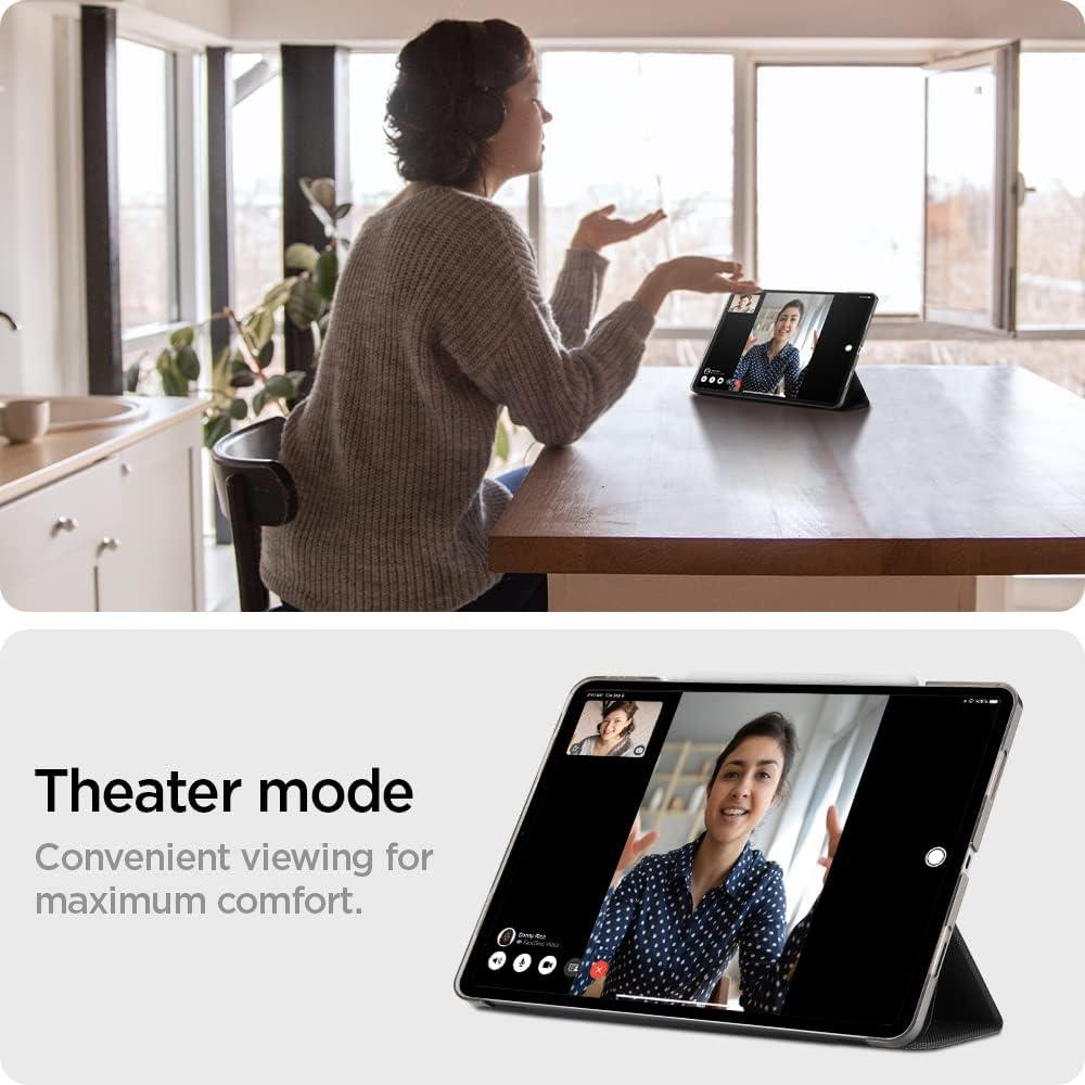 Spigen iPad Pro 11" (2022 / 2021) Uyumlu Kılıf Liquid Air Folio Black ACS05466 - Teşhir