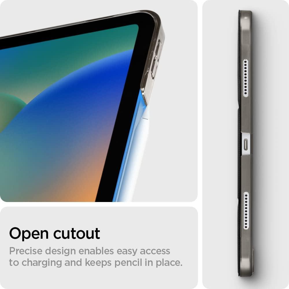 Spigen iPad Pro 11" (2022 / 2021) Uyumlu Kılıf Liquid Air Folio Black ACS05466 - Teşhir