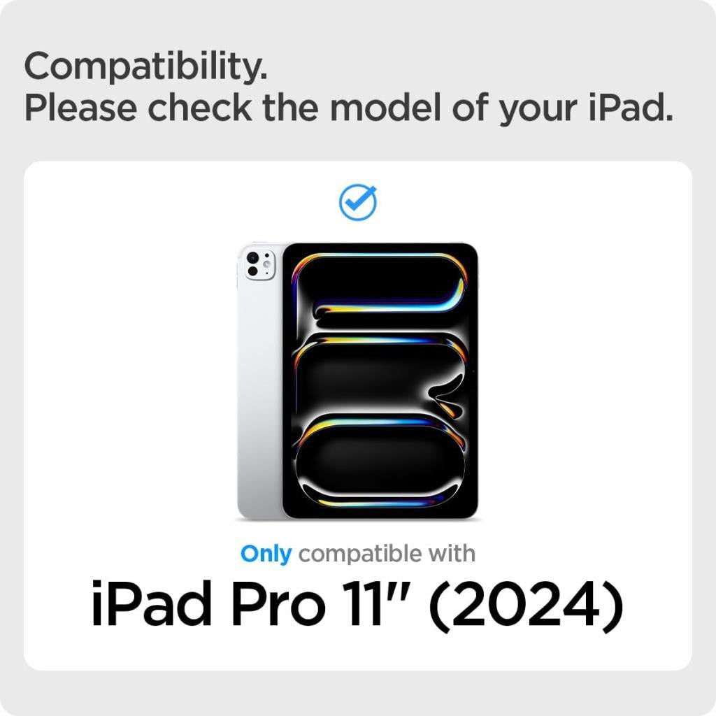 Spigen iPad Pro 11'' M5 (2025) / 11'' M4 (2024) Kılıf Air Skin Pro Gray - Teşhir
