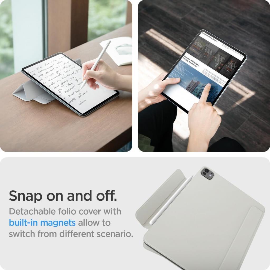 Spigen iPad Pro 11'' M5 (2025) / 11'' M4 (2024) Kılıf Air Skin Pro Gray - Teşhir