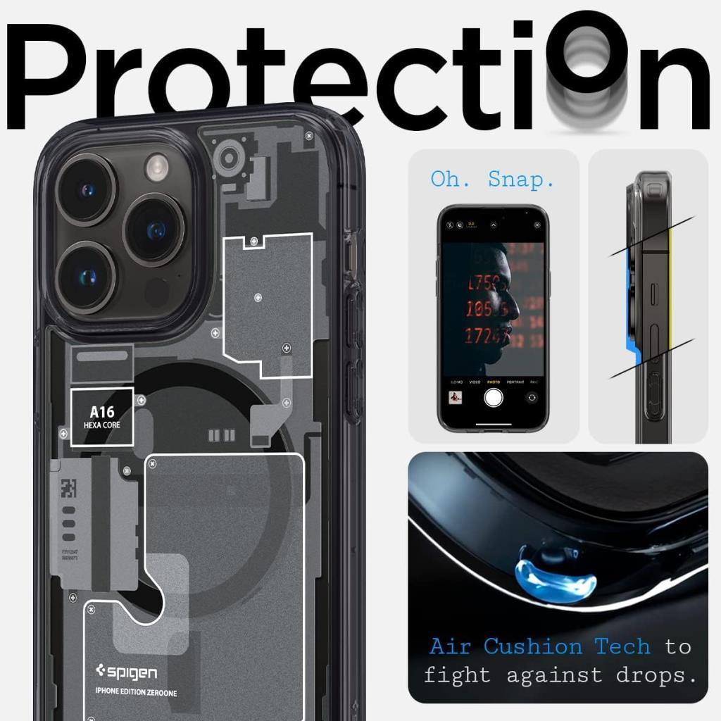 Spigen iPhone 14 Pro Kılıf Ultra Hybrid Zero One MagFit MagSafe Uyumlu – ACS05540 - OUTLET