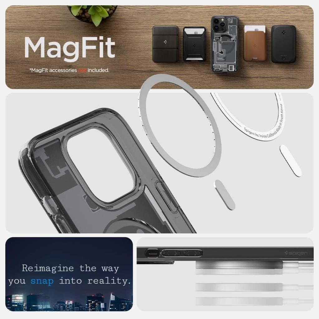 Spigen iPhone 14 Pro Kılıf Ultra Hybrid Zero One MagFit MagSafe Uyumlu – ACS05540 - OUTLET