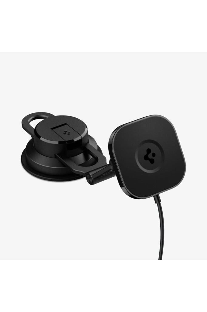 Spigen MagFit Dashboard Araç içi Telefon Tutucu + Manyetik Kablosuz Şarj Cihazı iPhone MagSafe - ACP04629 Outlet